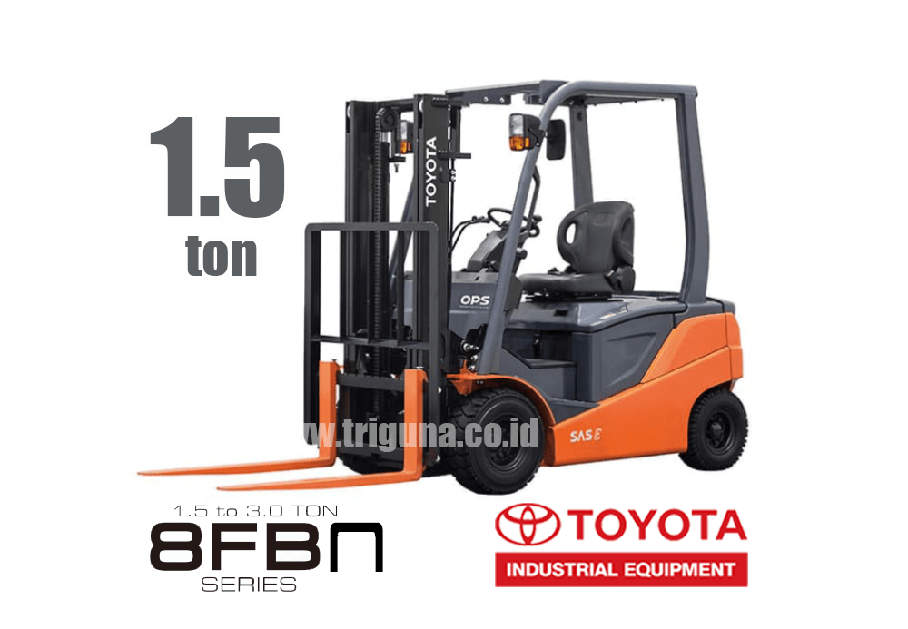 Jual Forklift Battery 1 5 Ton Toyota 8fbn15 Di Indonesia